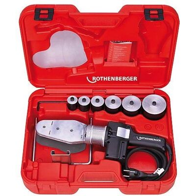 Attrezzatura per Saldatura Plastica Rothenberger 053893X - Resistente, Compatta, Facile da Usare Attrezzatura per Saldatura Plastica Rothenberger 053893X - Resistente, Compatta, Facile da Usare