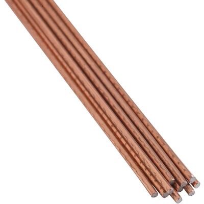 Rothenberger - Set de 10 tiges de soudure acier/cuire 500mm - Accessoires de soudure Rothenberger - Set de 10 tiges de soudure acier/cuire 500mm - Accessoires de soudure