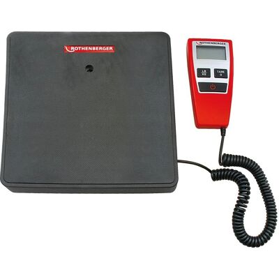 Rothenberger Digital Vægt - 120kg Præcision for Kølegasskander Rothenberger Digital Vægt - 120kg Præcision for Kølegasskander