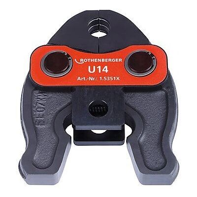 Rothenberger 015351X Rohr Power Press - Kompakte U14 Backe Rothenberger 015351X Rohr Power Press - Kompakte U14 Backe