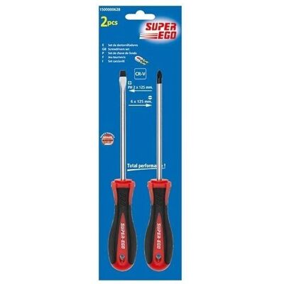 SUPER-EGO TOOLS - Set de destornilladores - 2 pieces - Tools SUPER-EGO TOOLS - Set de destornilladores - 2 pieces - Tools
