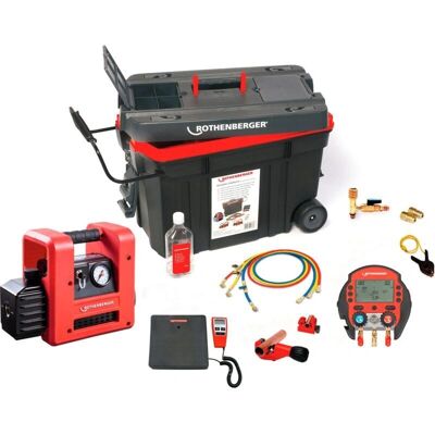Rothenberger ROCADDY 120 R32 Digital - Kälte/Klima-Komplettset Rothenberger ROCADDY 120 R32 Digital - Kälte/Klima-Komplettset
