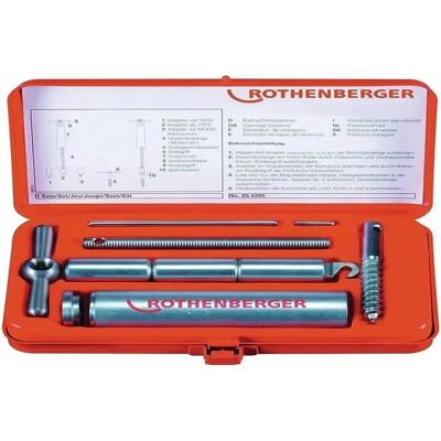 Rothenberger - Set di 9 Estrattori di Cartucce - Attrezzi Idraulici Rothenberger - Set di 9 Estrattori di Cartucce - Attrezzi Idraulici