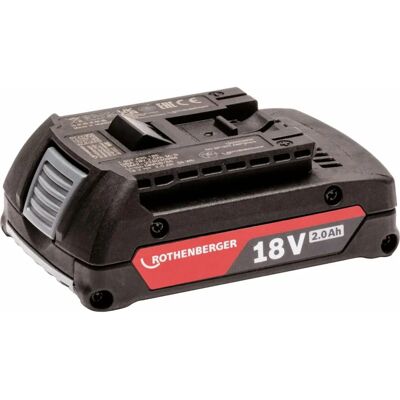 Rothenberger - Akku 18V 2,0Ah - Elektrowerkzeugbatterie Rothenberger - Akku 18V 2,0Ah - Elektrowerkzeugbatterie