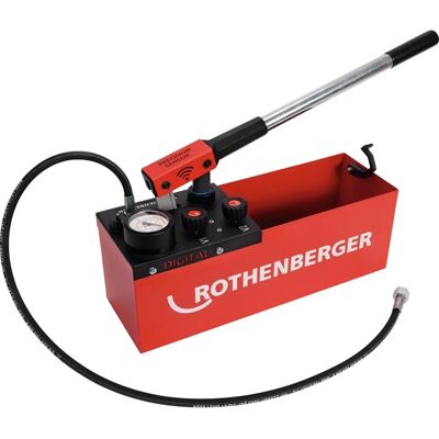 Rothenberger - Pressure Test Pump RP 50 - Digital, Durable Coating, 12L Capacity Rothenberger - Pressure Test Pump RP 50 - Digital, Durable Coating, 12L Capacity