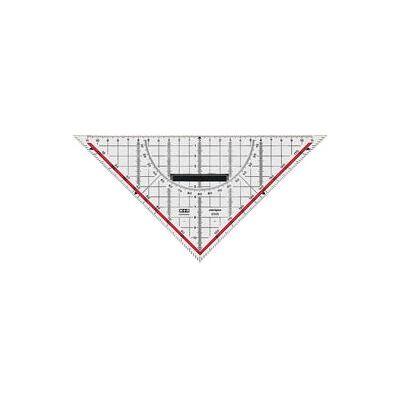 Möbius+Ruppert 2332 - Transferidor de triângulo em acrílico - Ferramenta geométrica Möbius+Ruppert 2332 - Transferidor de triângulo em acrílico - Ferramenta geométrica