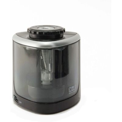 BigBuy Bleistiftanspitzer 9870000 - Elektrisch, Batterie, Grau/Schwarz BigBuy Bleistiftanspitzer 9870000 - Elektrisch, Batterie, Grau/Schwarz