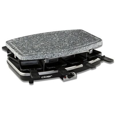 Cloer 6430 - Noir, Gris - Grille à raclette - Publicité Cloer 6430 - Noir, Gris - Grille à raclette - Publicité