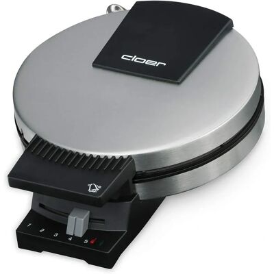 Cloer Waffelautomat 0289-ESR, Nero/Argento Cloer Waffelautomat 0289-ESR, Nero/Argento