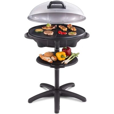 Cloer 6789 Barbecue – Grande superficie ovale – Antiaderente – 2400W – Interno/Esterno Cloer 6789 Barbecue – Grande superficie ovale – Antiaderente – 2400W – Interno/Esterno