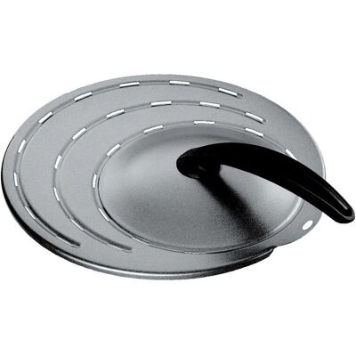 Silit Couvercle de Poêle Noir - Acier Inoxydable, 28cm, Couvercle de Sécurité Silit Couvercle de Poêle Noir - Acier Inoxydable, 28cm, Couvercle de Sécurité