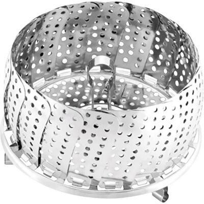 Silit Panier Vapeur Pliable en Acier Inoxydable - 14cm Silit Panier Vapeur Pliable en Acier Inoxydable - 14cm