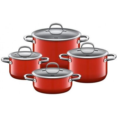 Ensemble de 4 casseroles Passion Red - Ustensiles de cuisine - Cuisine Ensemble de 4 casseroles Passion Red - Ustensiles de cuisine - Cuisine
