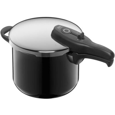 Panela de pressão WMF - Preto - 6,5L - Segurança Panela de pressão WMF - Preto - 6,5L - Segurança
