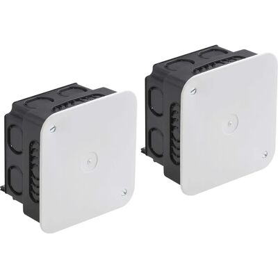 Meister - Infälld Kopplingsdosa - 150x150x65 mm - 2 St - Verbindingsdoos Meister - Infälld Kopplingsdosa - 150x150x65 mm - 2 St - Verbindingsdoos