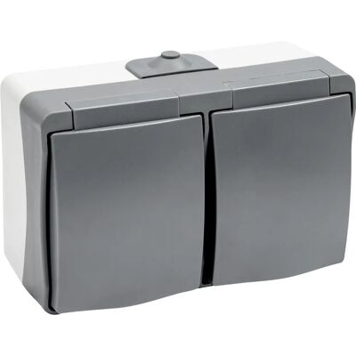 Meister WU7407020 Oppervlakte Montage Stopcontact - IP44 Meister WU7407020 Oppervlakte Montage Stopcontact - IP44