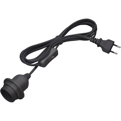 CONMETALL MEISTER G E27 Lampenfassung 3,5 m Schwarz Schalter CONMETALL MEISTER G E27 Lampenfassung 3,5 m Schwarz Schalter