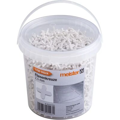 CONMETALL MEISTER G Tegel kruist - 2,5mm, 1700 stuks CONMETALL MEISTER G Tegel kruist - 2,5mm, 1700 stuks