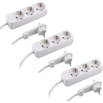 MEISTER Strömbrytare Gr. 1,4 m Vit - Power Strip MEISTER Strömbrytare Gr. 1,4 m Vit - Power Strip