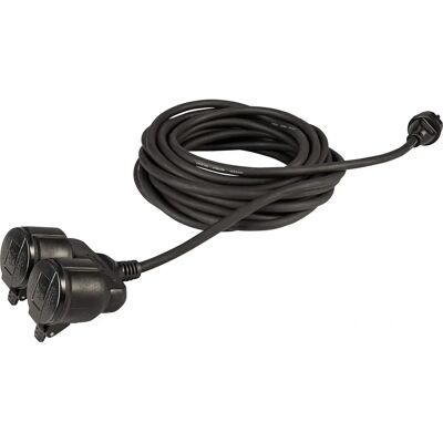 Cable de extensión MEISTER - Schuko, 25m, IP44, Negro Cable de extensión MEISTER - Schuko, 25m, IP44, Negro