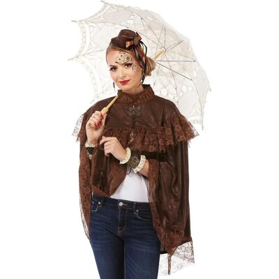 buttinette Cape Steampunk für Damen - Einheitsgröße buttinette Cape Steampunk für Damen - Einheitsgröße