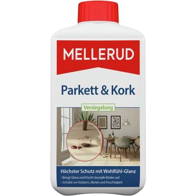 Mellerud Bodenversiegelung - Schutz für Parkett, Holz, Kork, Laminat Mellerud Bodenversiegelung - Schutz für Parkett, Holz, Kork, Laminat