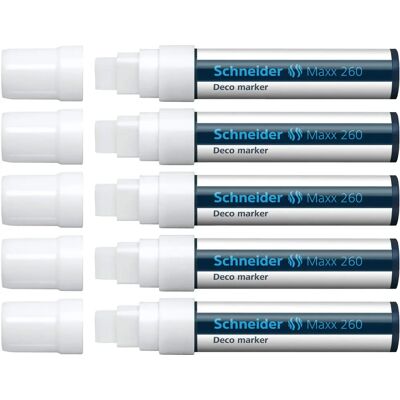 Schneider Weiß Kreidemarker - Kreidemarker für Oberflächen Schneider Weiß Kreidemarker - Kreidemarker für Oberflächen