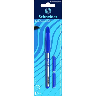 Stylo Schneider Opus M - Cartouche d'encre rechargeable - Bleu Stylo Schneider Opus M - Cartouche d'encre rechargeable - Bleu