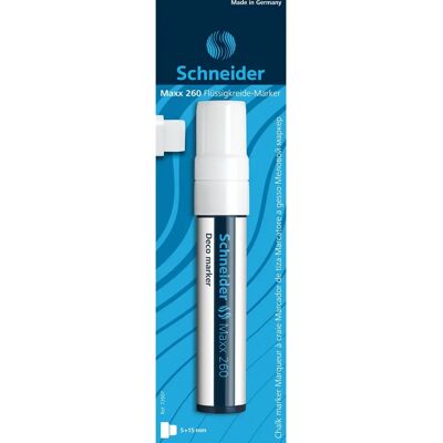 Schneider 260 Deco pro Weiß - Fenster Marker Schneider 260 Deco pro Weiß - Fenster Marker