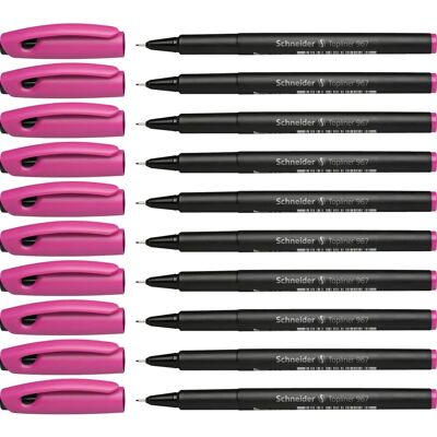 Schneider Topliner 967 Pink Fineliner - Fineliner Schneider Topliner 967 Pink Fineliner - Fineliner
