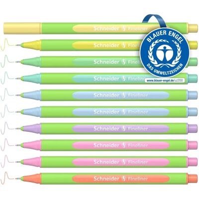 Ensemble de feutres Pastel Schneider 191090 - Marqueur / Stylo Ensemble de feutres Pastel Schneider 191090 - Marqueur / Stylo