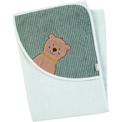 Sterntaler Babytuch - Grün, Baumwolle, 80x80cm - Baby Handtuch Sterntaler Babytuch - Grün, Baumwolle, 80x80cm - Baby Handtuch