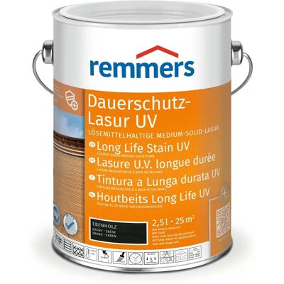Remmers Ebenholz UV Protection pour Bois - Peinture pour bois - Publicité Remmers Ebenholz UV Protection pour Bois - Peinture pour bois - Publicité