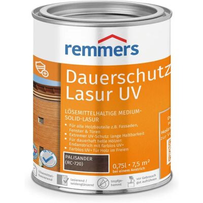 Remmers - RC-720 palissander - 0.75 l - Dauerschutz-Lasur UV - Publicité Remmers - RC-720 palissander - 0.75 l - Dauerschutz-Lasur UV - Publicité