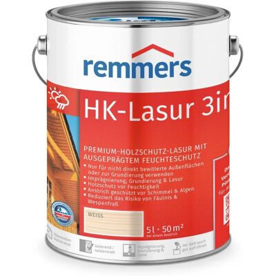 Remmers HK-Lasur 3v1, bílá, 5 l Remmers HK-Lasur 3v1, bílá, 5 l