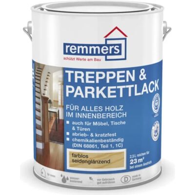 Remmers Treppen- & Parkettlack 2,5 l - Holzlack Remmers Treppen- & Parkettlack 2,5 l - Holzlack