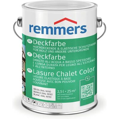Remmers RAL 9016 Weiße Deckfarbe - Außen- und Innenholz Remmers RAL 9016 Weiße Deckfarbe - Außen- und Innenholz