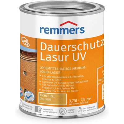 Remmers UV Ochrana Dřeva - Světle Dub - UV+ Čirá, 0,75L Remmers UV Ochrana Dřeva - Světle Dub - UV+ Čirá, 0,75L