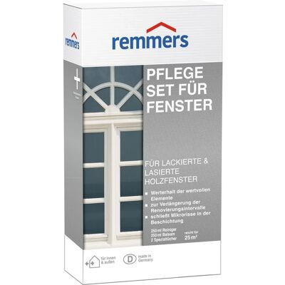 Kit d'Entretien Remmers pour Fenêtres - Protection & Soin des Surfaces - Publicité Kit d'Entretien Remmers pour Fenêtres - Protection & Soin des Surfaces - Publicité