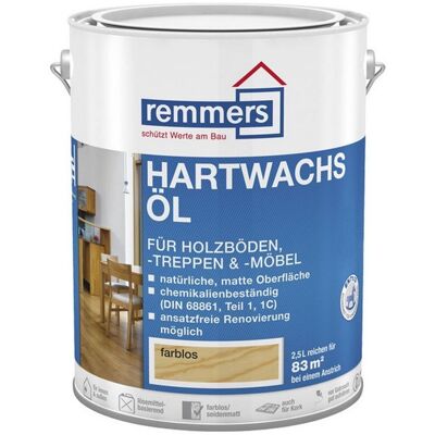 Remmers Hartwachs-Öl - Na naturalnych olejach, Głęboka penetracja, Trwały - Wykończenie drewna Remmers Hartwachs-Öl - Na naturalnych olejach, Głęboka penetracja, Trwały - Wykończenie drewna