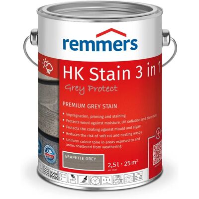 Remmers HK-Lasur 3-w-1 Szara-Protect - Lakier do drewna Remmers HK-Lasur 3-w-1 Szara-Protect - Lakier do drewna