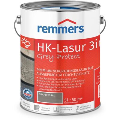 Remmers HK-Lasur 3-w-1 Szara Ochrona - Lazura do drewna Remmers HK-Lasur 3-w-1 Szara Ochrona - Lazura do drewna