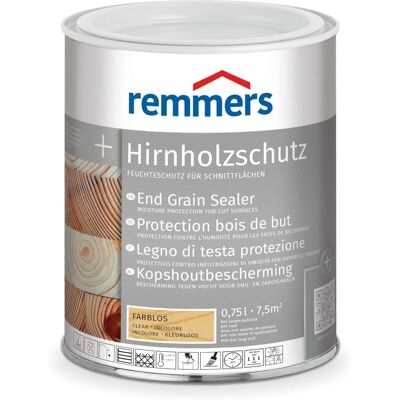 Remmers Hirnholzschutz - Farblos - 0,75 l - Holzschutzmittel Remmers Hirnholzschutz - Farblos - 0,75 l - Holzschutzmittel