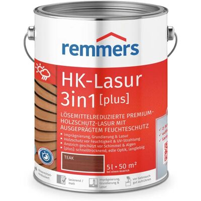 Remmers Aqua HK-Lasur 3v1, teak - Nátěr na ochranu dřeva Remmers Aqua HK-Lasur 3v1, teak - Nátěr na ochranu dřeva