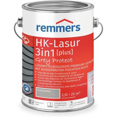 Remmers - Aqua HK-Lasur 3in1 Grey Protect - Grey - Publicité Remmers - Aqua HK-Lasur 3in1 Grey Protect - Grey - Publicité