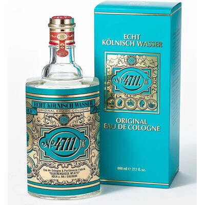 4711 Original Eau de Cologne - Unisex, 800 ml, Design Classico 4711 Original Eau de Cologne - Unisex, 800 ml, Design Classico
