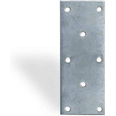 MASIDEF - Giunto a piastra leggero zincato - 100x40 mm MASIDEF - Giunto a piastra leggero zincato - 100x40 mm