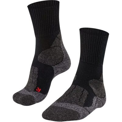 Falke Marque TK1 Chaussettes d'Aventure en Laine - Noires, UK 6-13 - Publicité Falke Marque TK1 Chaussettes d'Aventure en Laine - Noires, UK 6-13 - Publicité