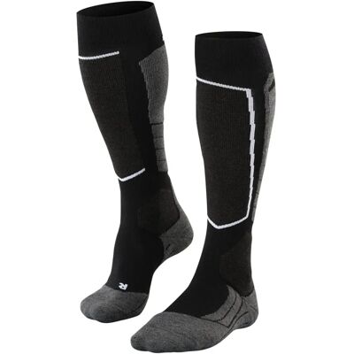 Falke Herren Skisocken SK2 Wool - Schwarz Mix Falke Herren Skisocken SK2 Wool - Schwarz Mix