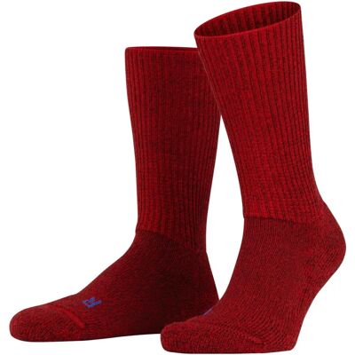 Meias Falke Walkie Ergo Midcalf - Vermelho Escarlate - Meias Meias Falke Walkie Ergo Midcalf - Vermelho Escarlate - Meias